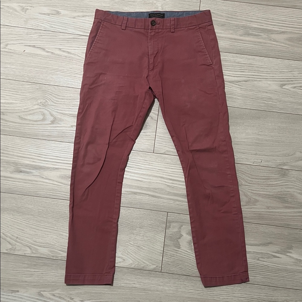 Banana Republic Men's Pink Chino Pants